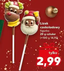 Kaufland Lizak czekoladowy figurka Kaufland oferta
