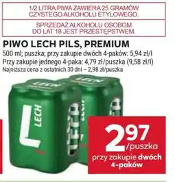 Stokrotka Market Piwo Lech Pils, Premium oferta