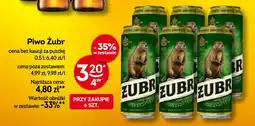 Żabka Piwo Żubr oferta