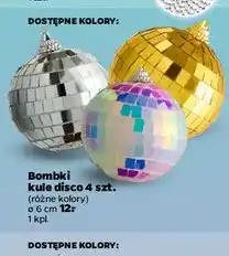 Netto Bombki kule disco 6 cm oferta