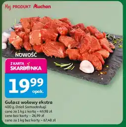Auchan Gulasz wołowy extra oferta