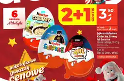 Dealz Jajko czekoladowe Kinder Surprise różne rodzaje 19-21g oferta