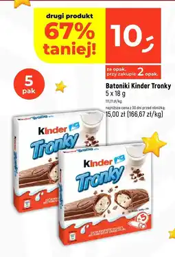 Dealz Batoniki Kinder Tronky 5 x 18 g oferta