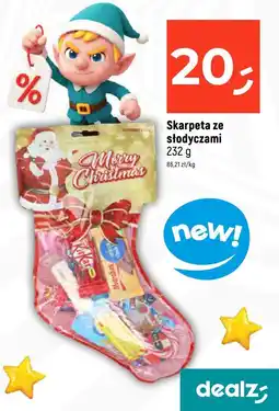 Dealz Skarpeta ze słodyczami 232g Dealz oferta