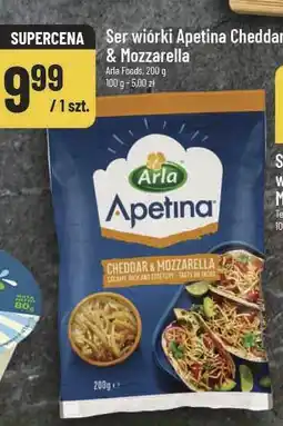 Polomarket Ser wiórki Apetina Cheddar & Mozzarella Arla oferta