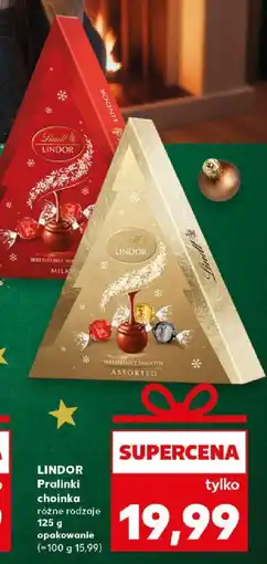 Kaufland Pralinki choinka różne rodzaje Lindor oferta