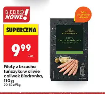 Biedronka Filet z tuńczyka Biedronka oferta