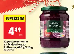 Biedronka Kapusta czerwona Nasza Spiżarnia oferta