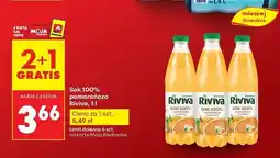 Biedronka Sok pomarańczowy Riviva oferta