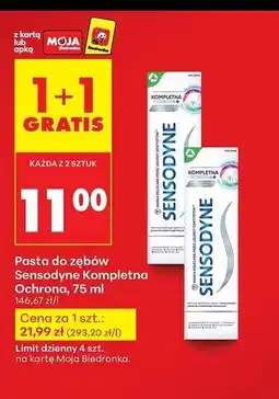 Biedronka Pasta do zębów Sensodyne Kompletna Ochrona+ oferta