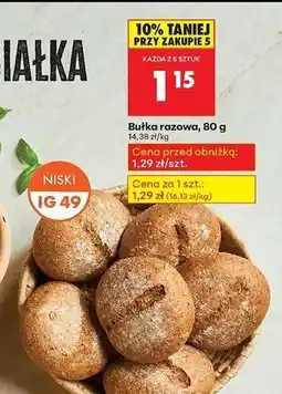 Biedronka Bułka razowa oferta