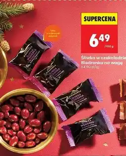 Biedronka Śliwka w czekoladzie Biedronka oferta