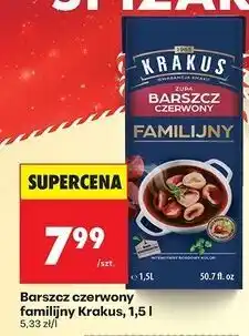 Biedronka Barszcz czerwony Krakus Maspex oferta