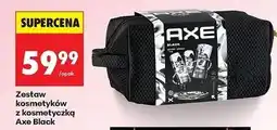 Biedronka Zestaw w kosmetycznce: żel pod prysznic + antyperpirant sprayu antyperspirant sztyfcie Axe Black oferta