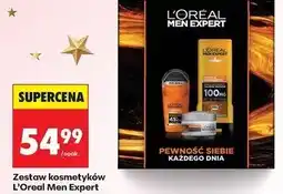 Biedronka Zestaw w pudełku hydra energetic: żel 100 ml + krem 50 dezodorant L'oreal Men Expert oferta
