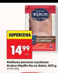 Biedronka Kiełbasa parzona szynkowa Kraina Wędlin oferta