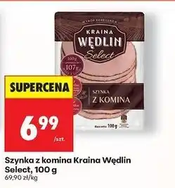 Biedronka Szynka z komina Kraina Wędlin Select oferta