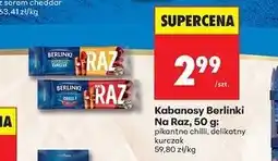 Biedronka Kabanosy chilli Morliny Berlinki Na Raz oferta
