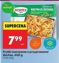 Biedronka Warzywa do zapiekania frytki z batatów, kalarepy, fasolki szapragowej Hortex oferta