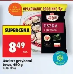 Biedronka Uszka z grzybami Jawo oferta