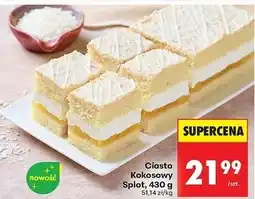Biedronka Ciasto kokosowy splot oferta