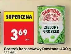 Biedronka Groszek zielony Dawtona oferta