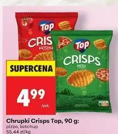 Biedronka Chrupki ketchup Top Crisps oferta