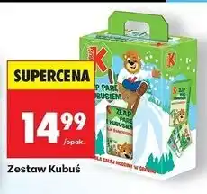 Biedronka Zestaw napojów z musów grą Kubuś oferta