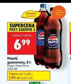 Biedronka Napój Pepsi Zero oferta