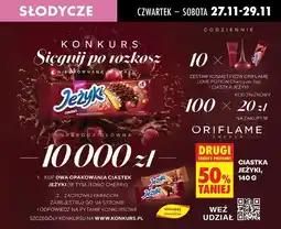 Biedronka Ciastka wiśniowe z bakaliami Jeżyki oferta