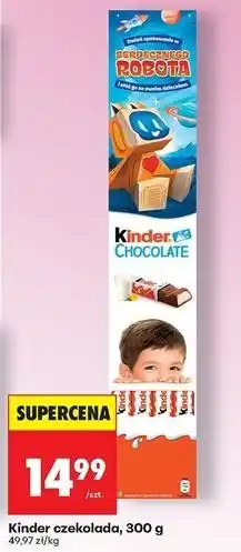 Biedronka Czekoladki Kinder Chocolate oferta