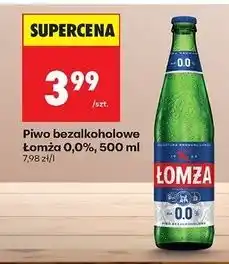 Biedronka Piwo Łomża 0.0% oferta