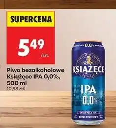 Biedronka Piwo Książęce Ipa 0.0% oferta