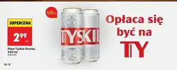 Biedronka Piwo Tyskie Gronie oferta