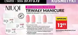 Biedronka Żel do paznokci budujący transparentny Niuqi oferta