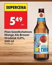 Biedronka Piwo bezalkoholowe mango ale Browar Grodzisk oferta