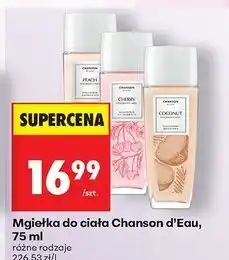 Biedronka Mgiełka do ciała coconut Chanson D'eau oferta