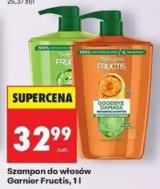 Biedronka Szampon do włosów z odżywką 2w1 Garnier Fructis Strenght & Shine oferta