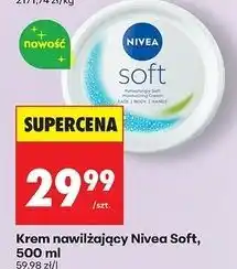 Biedronka Krem do twarzy i ciała intensywnie nawilżający Nivea Soft oferta