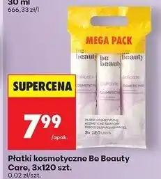 Biedronka Płatki kosmetyczne delicate Be Beauty oferta