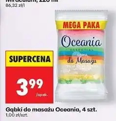 Biedronka Gąbki do masażu Oceania oferta