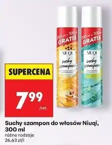 Biedronka Suchy szampon mango Niuqi oferta