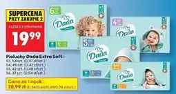 Biedronka Pieluszki dla dzieci 6 Dada Extra Soft oferta