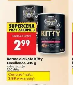 Biedronka Karma dla kota z kurczakiem i warzywami Kitty oferta