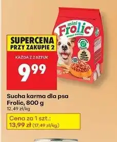 Biedronka Karma dla psa mini Frolic oferta