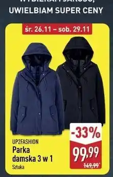 ALDI Kurtka parka damska Up2Fashion oferta