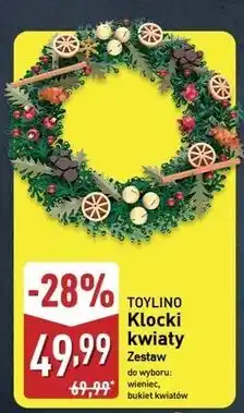 ALDI Klocki bukiet Toylino oferta
