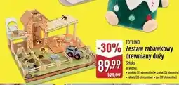 ALDI Zestaw drewniany zoo Toylino oferta