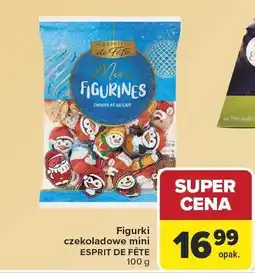 Carrefour Market Figurki czekoladowe 100 g ESPRIT DE FÊTE oferta