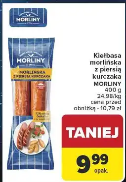 Carrefour Market Kiełbasa morlińska z piersią kurczaka MORLINY oferta
